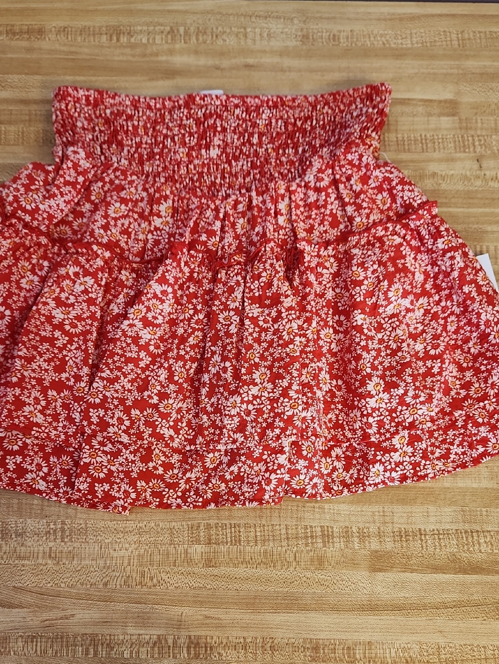 SIENNA SKY Floral Print Tiered Mini Skirt & Short Skirt, SIZE M - Picture 2 of 9